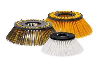 Group photo of sweeper brushes