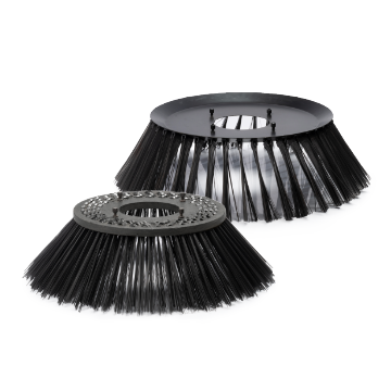 Veegborstel bladstaal Ecobrush